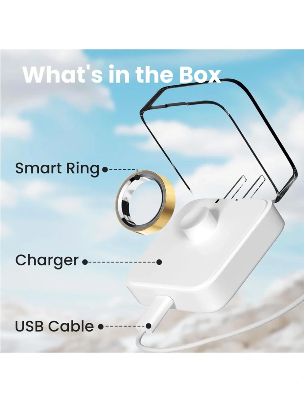 Smart Ring Fitness Tracker